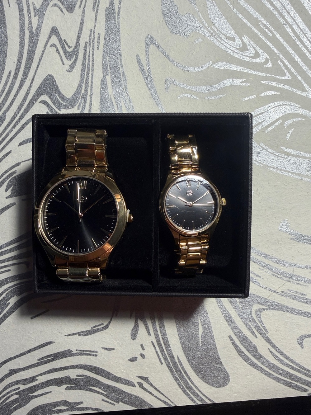 Grace Elizabeth His and Hers Boxed Matching Watch Set - NEW!